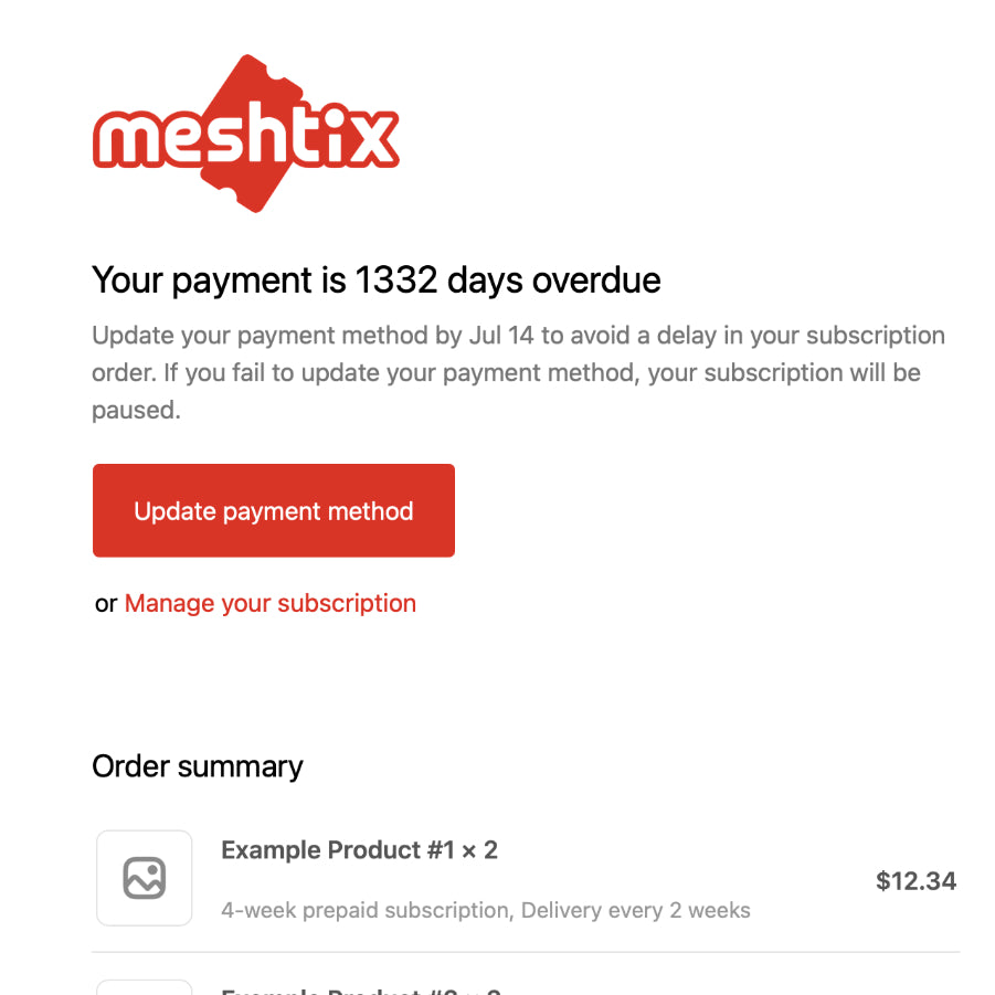 Membership & Subscription DEMO