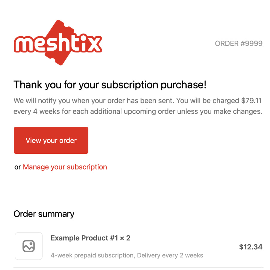 Membership & Subscription DEMO