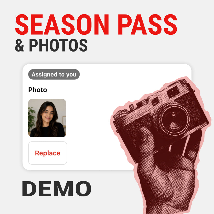 Season Pass Photo Demo