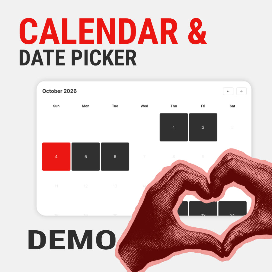 Calendar Picker Demo