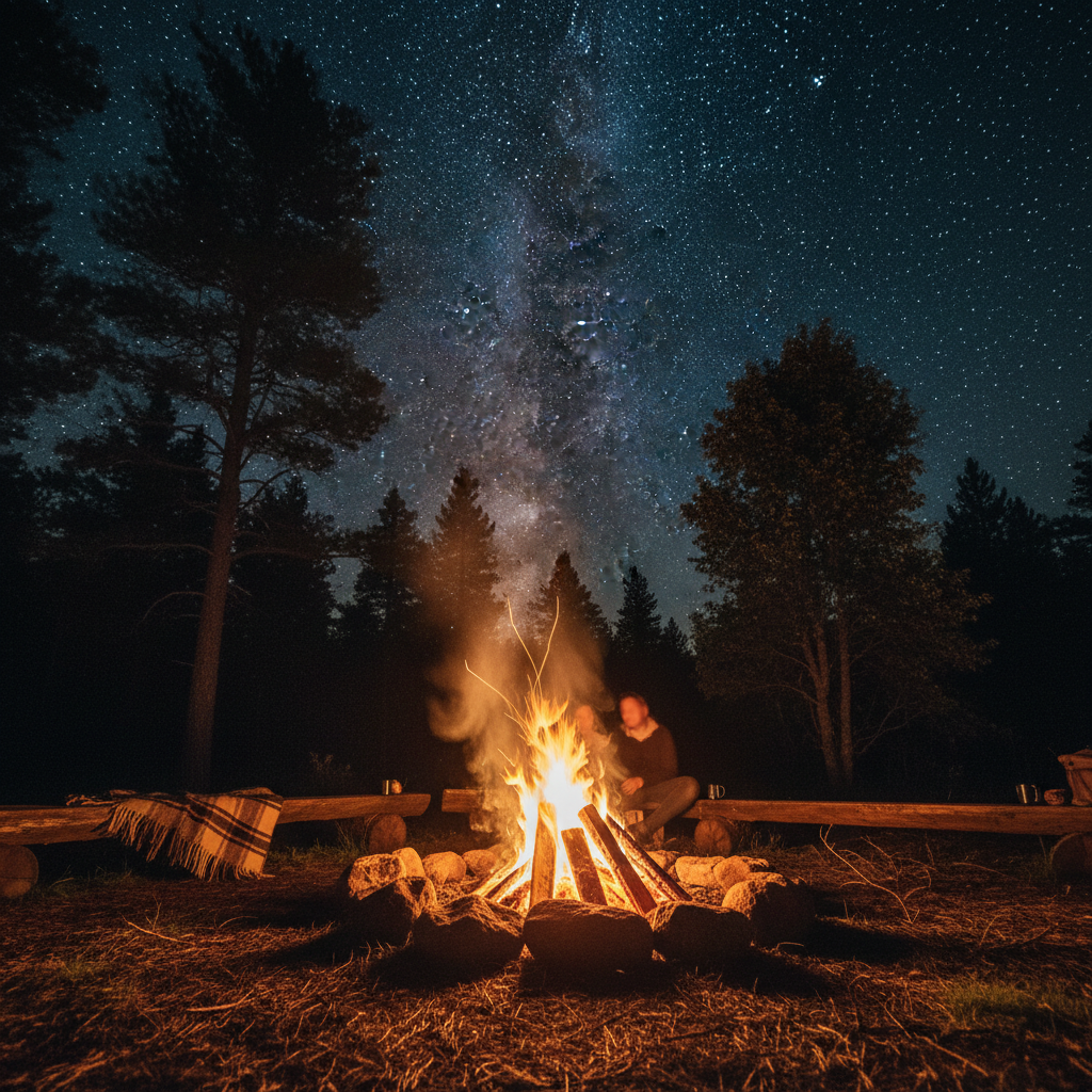Map & Calendar Picker Campfires Aug-Sept
