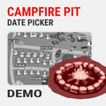 Map & Calendar Picker Campfires Aug-Sept