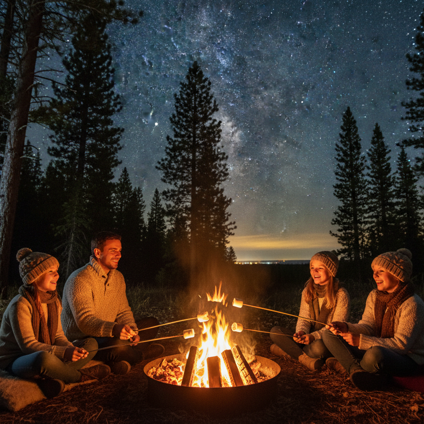 Map & Calendar Picker Campfires Aug-Sept