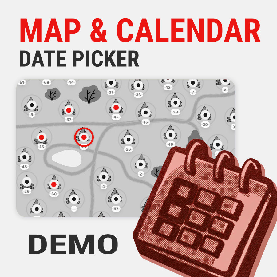 Map & Calendar Picker