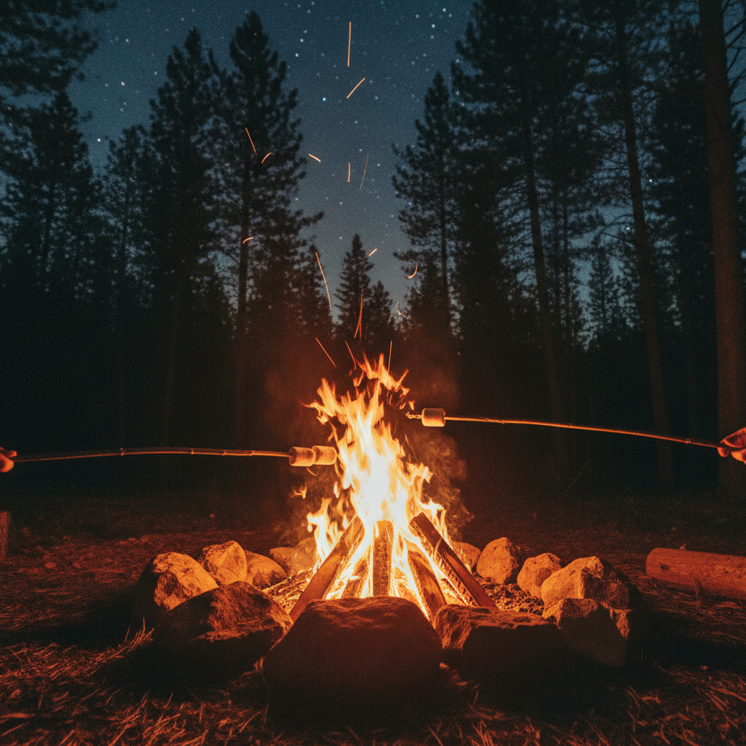 Map & Calendar Picker Campfires Aug-Sept